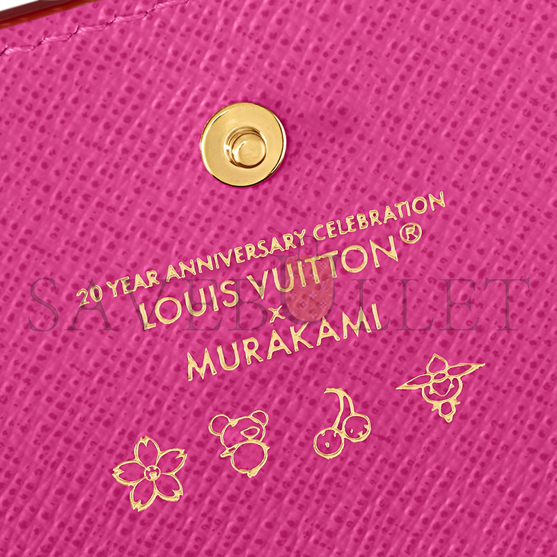 LOUIS VUITTON MURAKAMI LV X TM SARAH WALLET M13397 (19*10*2cm) LOUIS VUITTON MURAKAMI LV X TM SARAH WALLET M13397 (19*10*2cm)
